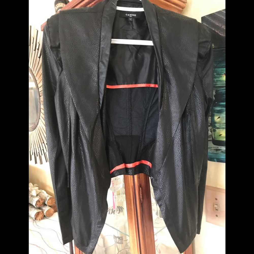 Black stretch Blazer